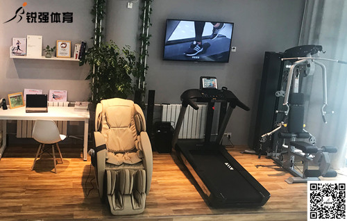 金年会济南一位客户的私家健身房